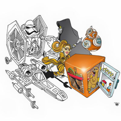 Ilustração Star Wars